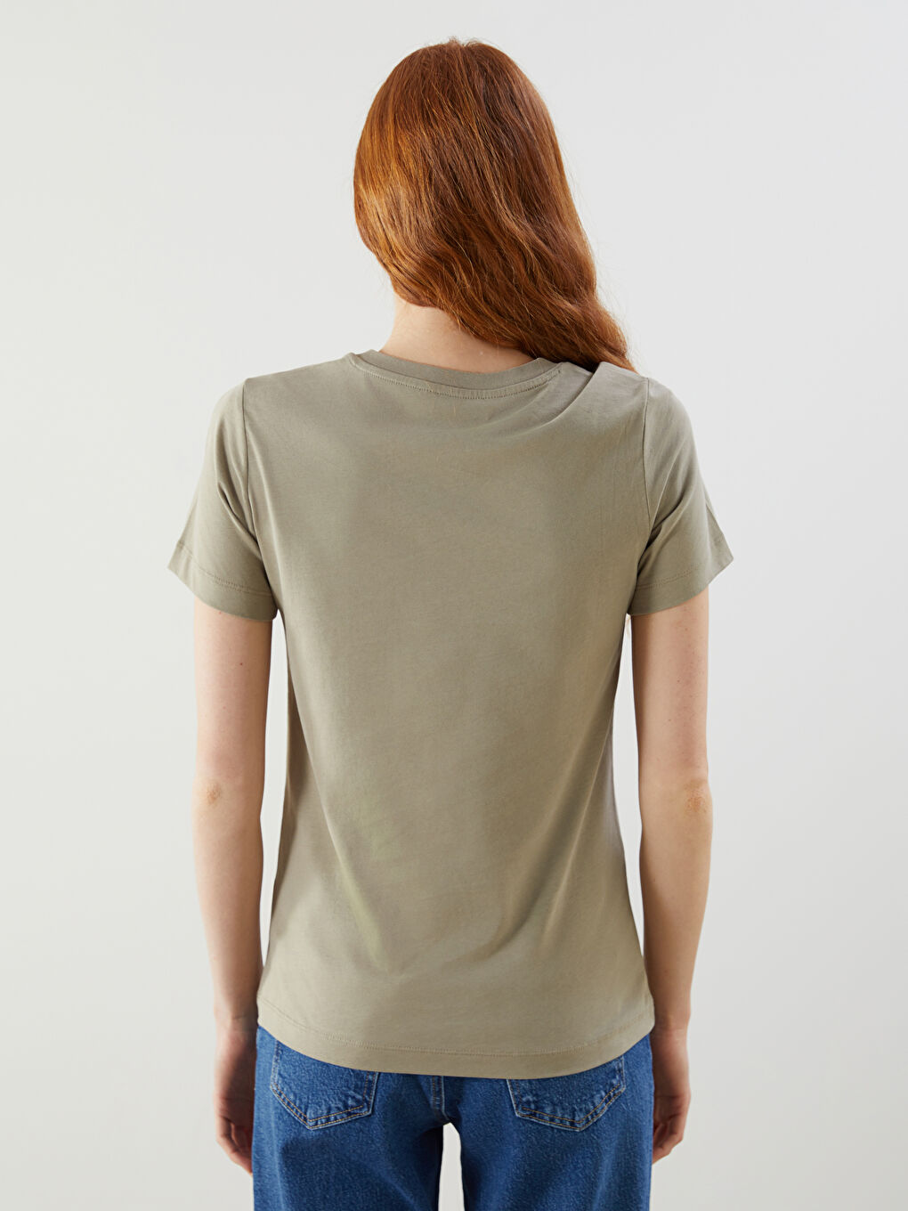LCW Vision Crew Neck Women's T-Shirt -S54597Z8-QZR