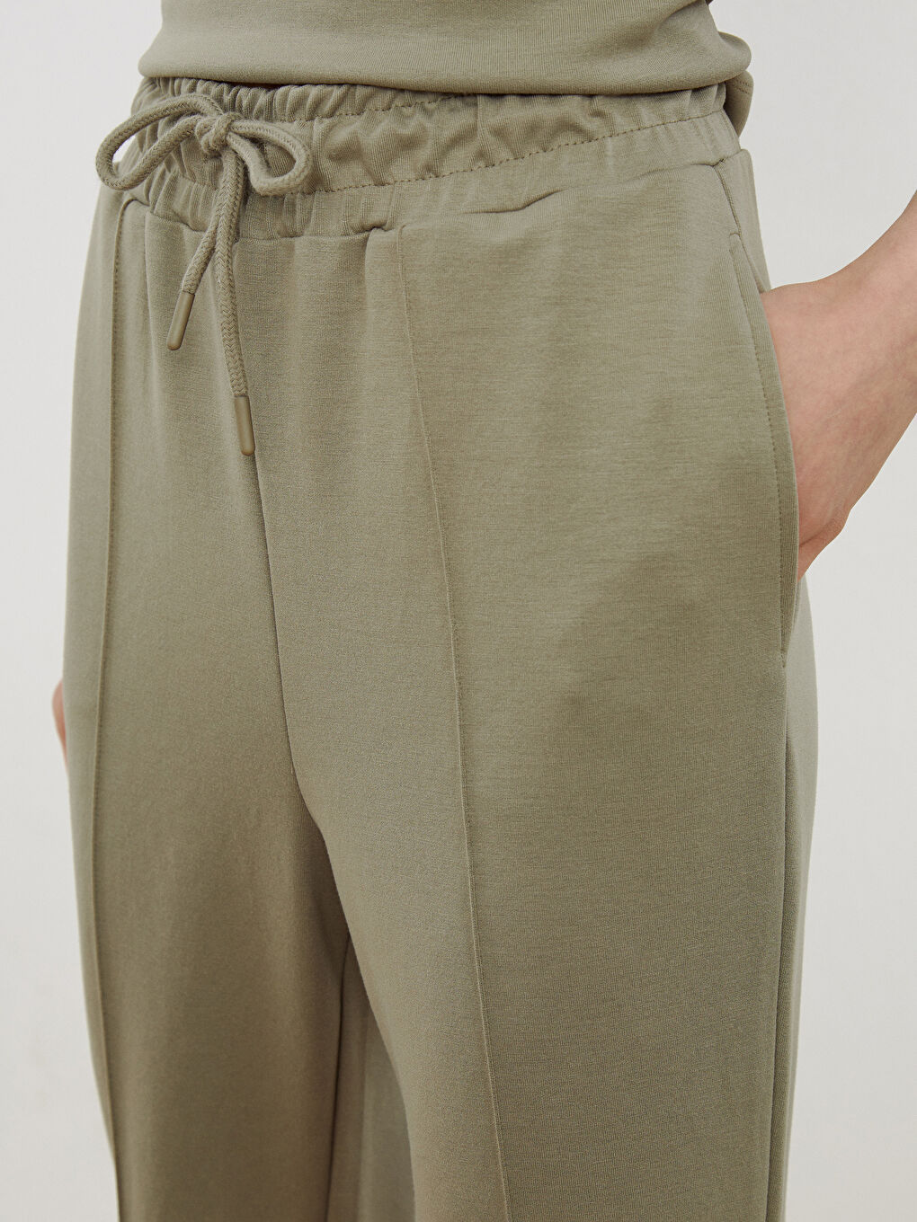 Women's Elastic Waist Sweatpants -S54600Z8-QZJ
