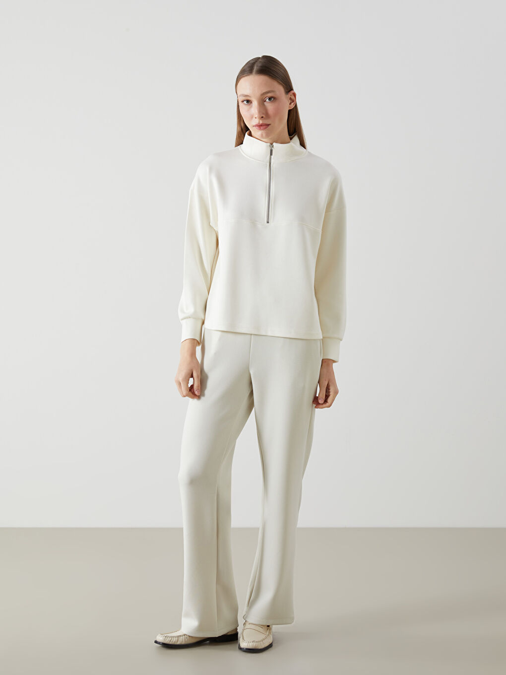 Women's Sweatpants with Elastic Waist -S54606Z8-VF5