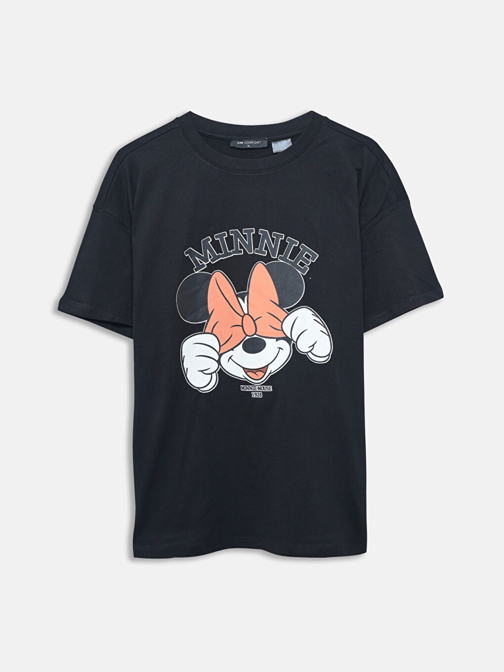 Ženska majica okruglog izreza sa otiskom Minnie Mouse -S54637Z8-CVL