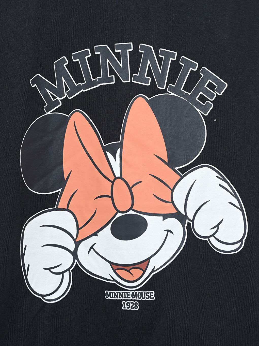 Ženska majica okruglog izreza sa otiskom Minnie Mouse -S54637Z8-CVL