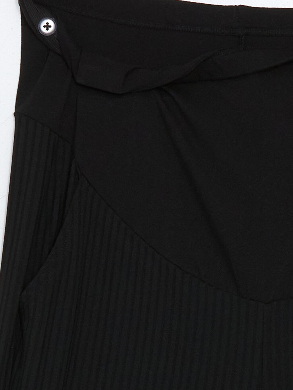 Şal û pantolên dirêj ji bo zêde zêde bûyî, bi panela ser zikê -S54639Z8-CVL