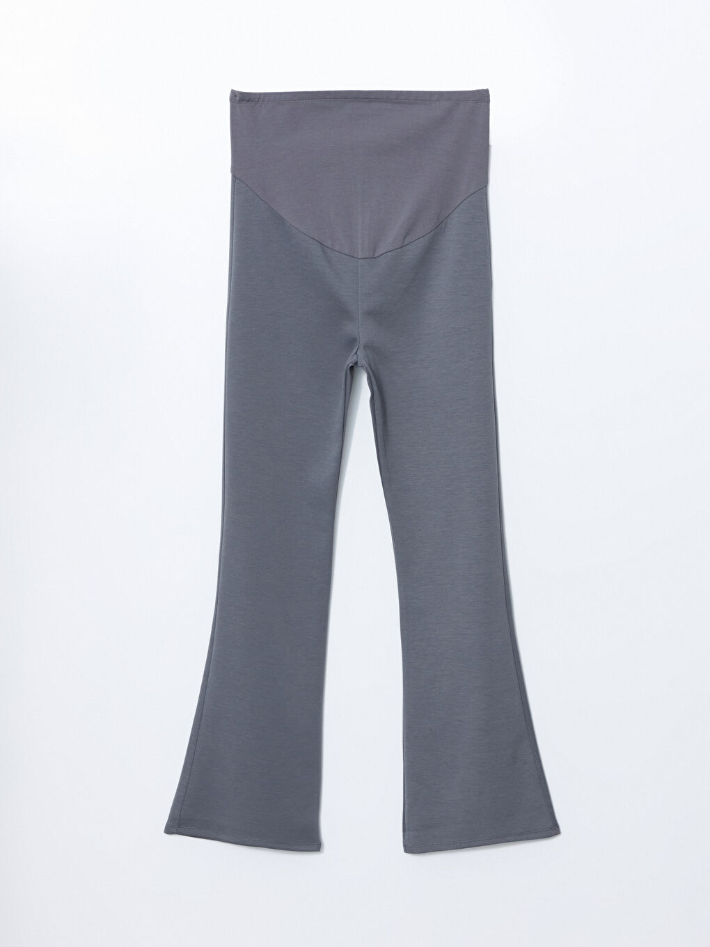 Maternity Flared Leggings with Over-Bump Panel -S54640Z8-GYS