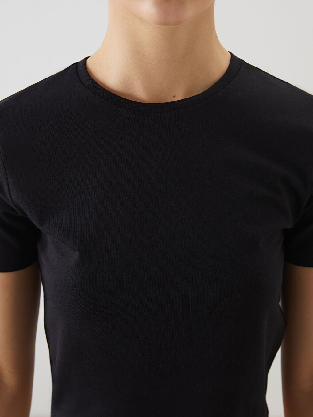 Crew Neck Women's T-Shirt -S54675Z8-CVL