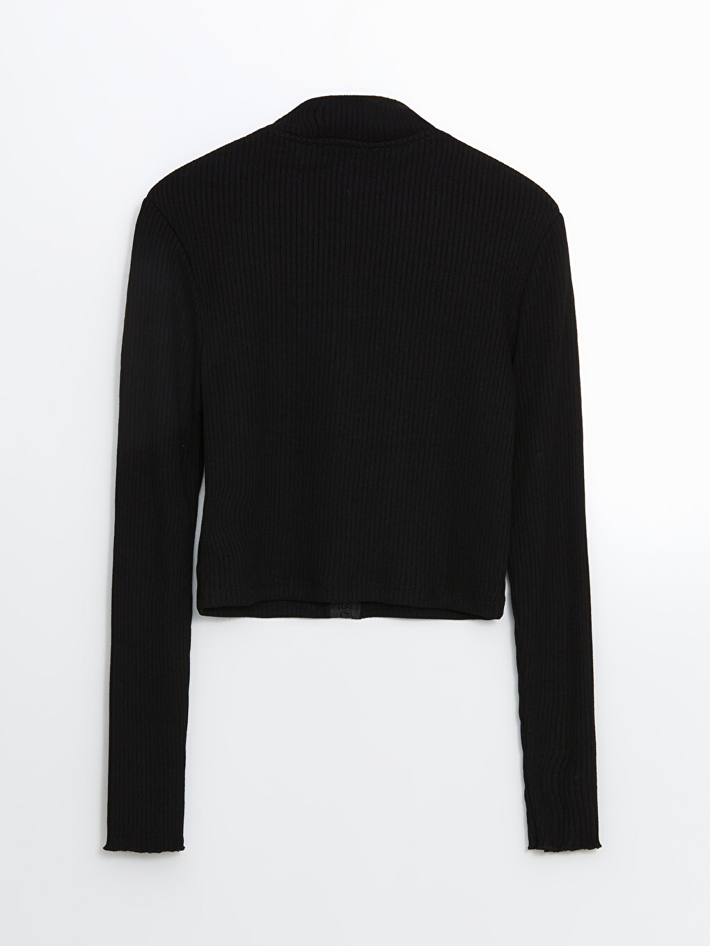 Funnel Neck Women's Knitted Cardigan-5