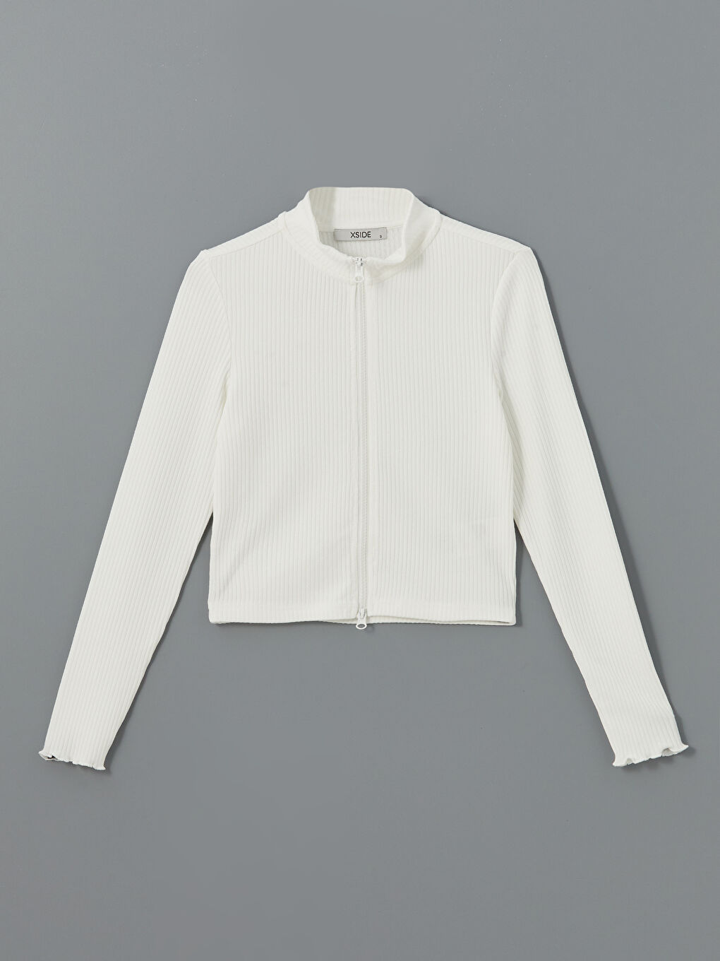 Funnel Neck Women's Cardigan -S54691Z8-R9J