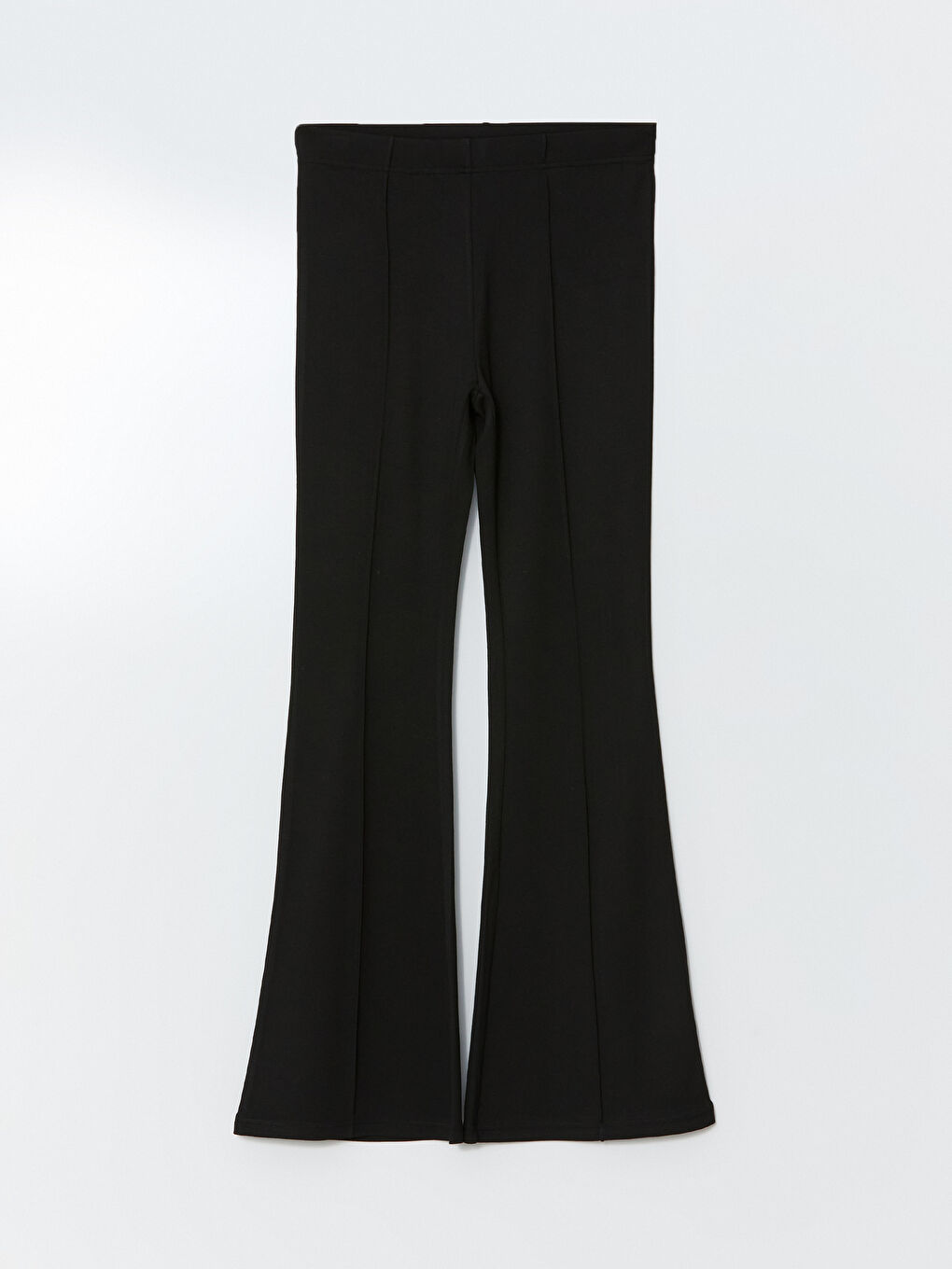 Elasticated Waist Plain Flared Women's Sweatpants -S54697Z8-CVL
