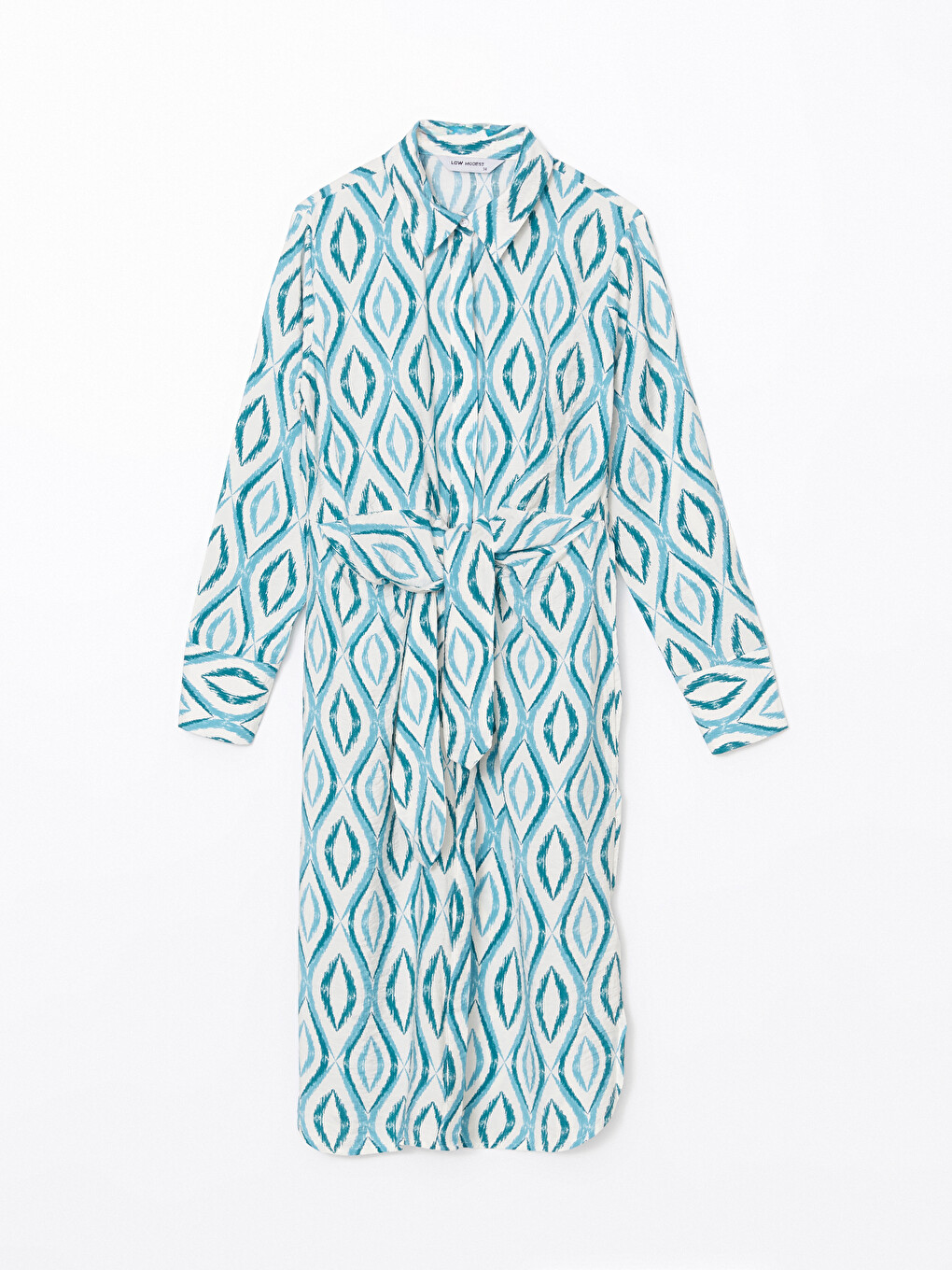 Patterned Women's Shirt Tunic-4