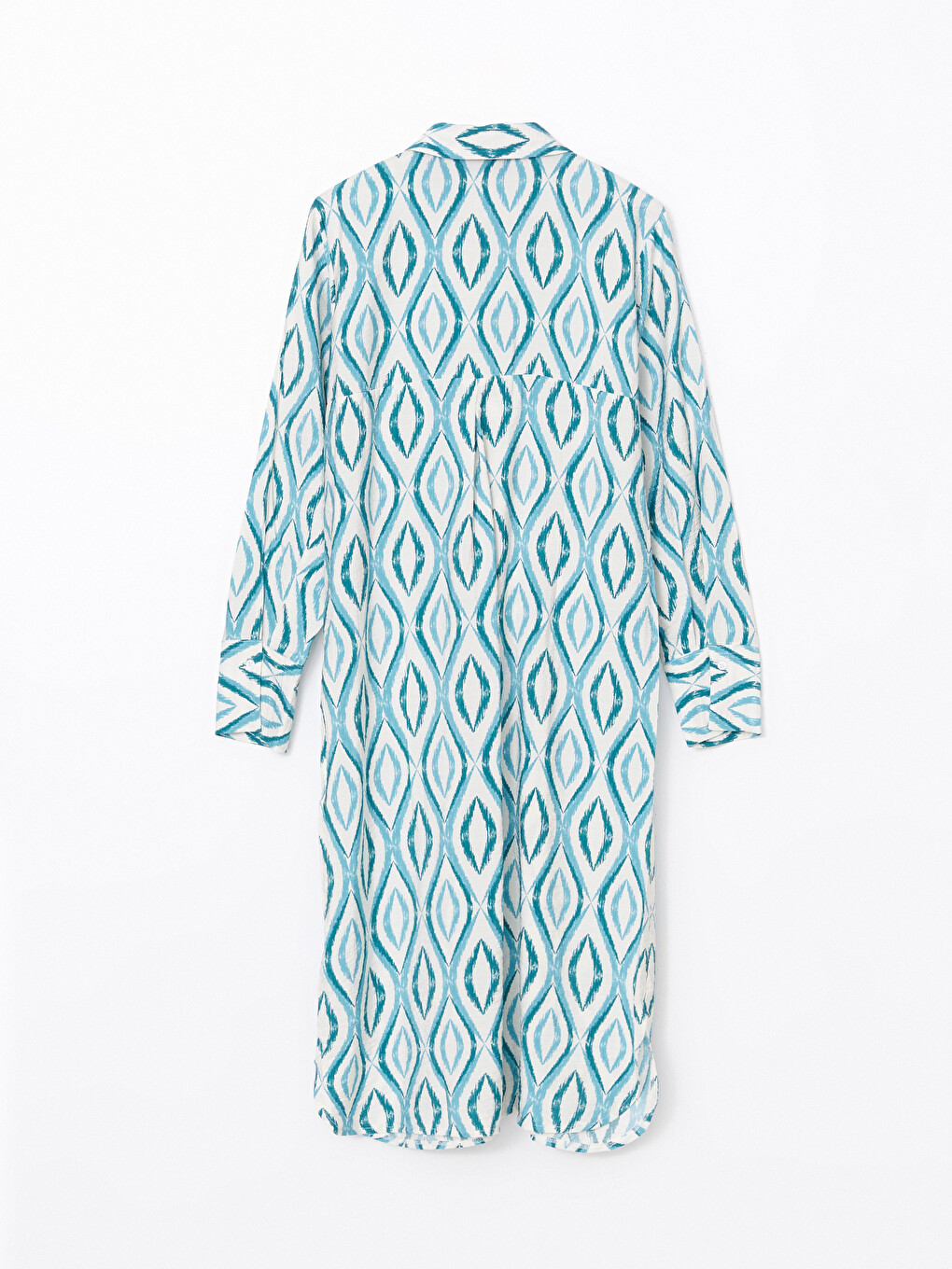 Patterned Women's Shirt Tunic-5