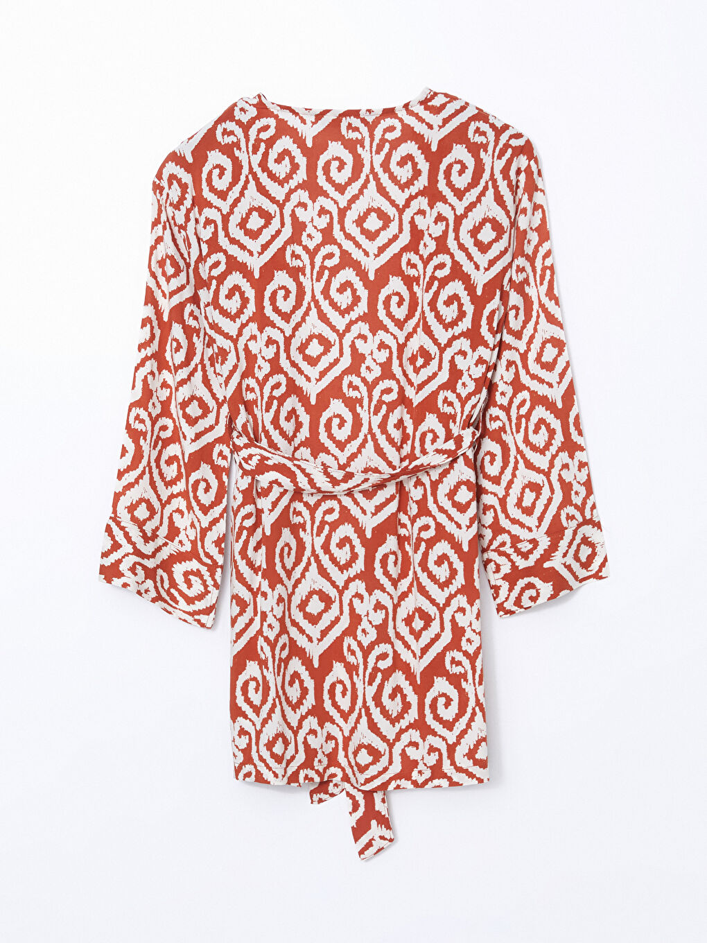 Kimono Oversize à Motifs pour Femmes avec Col Châle-5