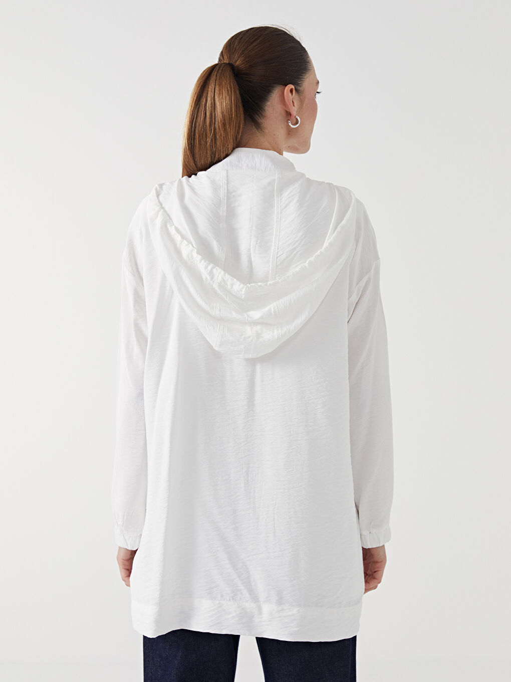 LCW Modest تونيك بمقاس واسع للنساء -S54717Z8-EEW