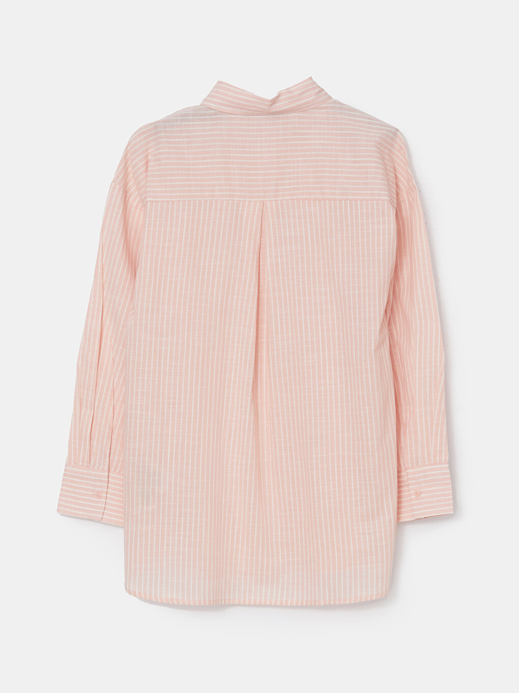Striped Floral Embroidered Women's Shirt Tunic-5