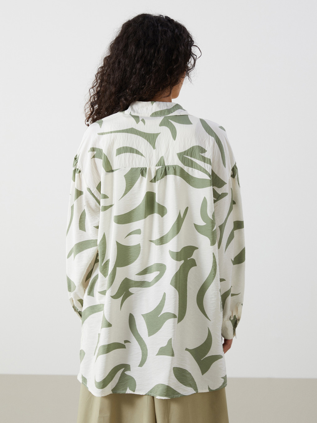 Tunique Chemise À Motifs Pour Femmes-3