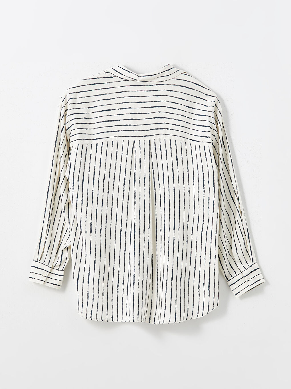 Striped Oversize Women's Shirt Tunic-5