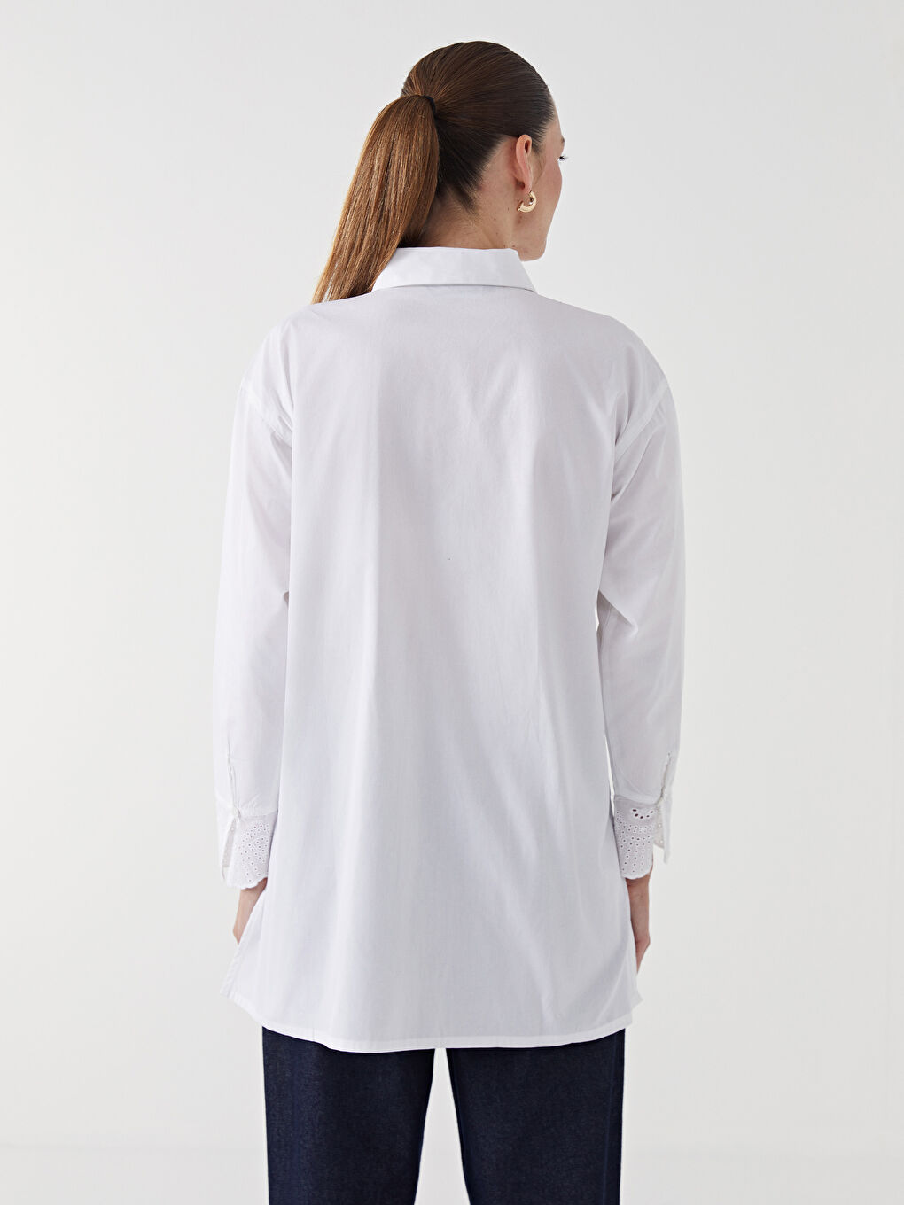 Lace Women's Shirt Tunic-3