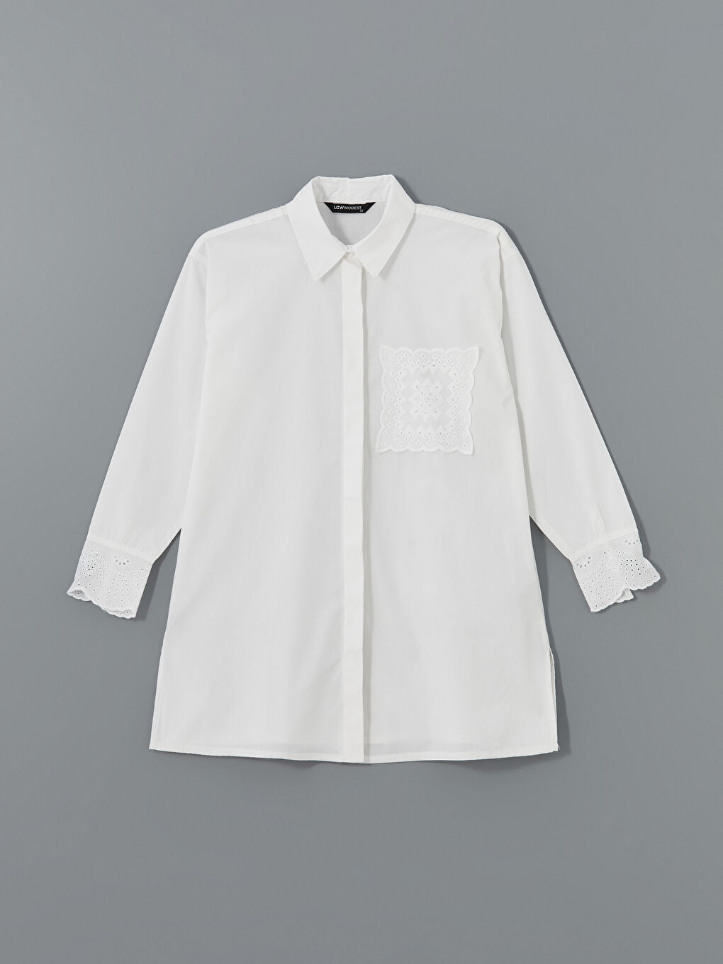 Lace Women's Shirt Tunic-4