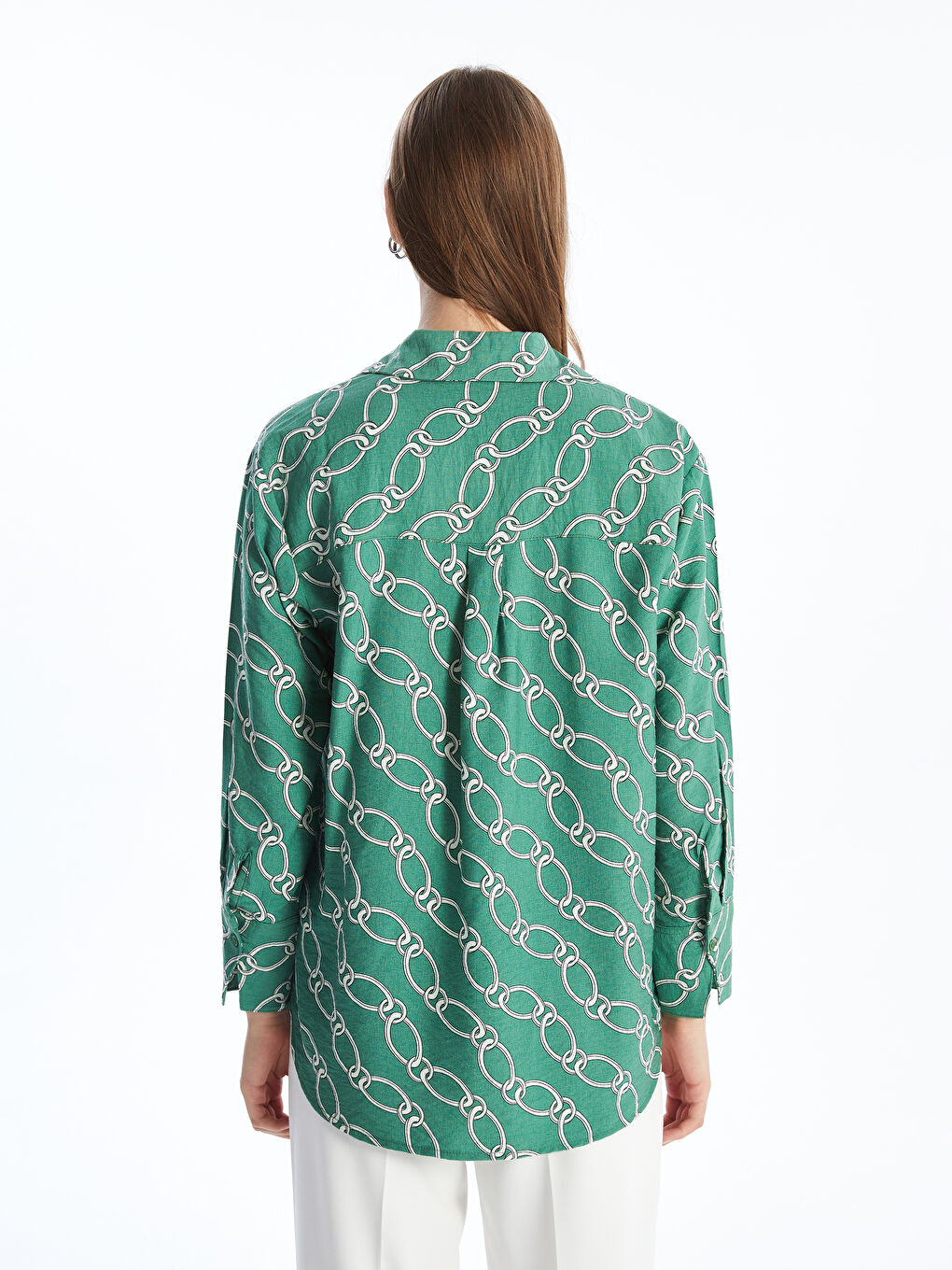 ნიმუშიანი ქალებისთვის პერანგი ტუნიკა-3