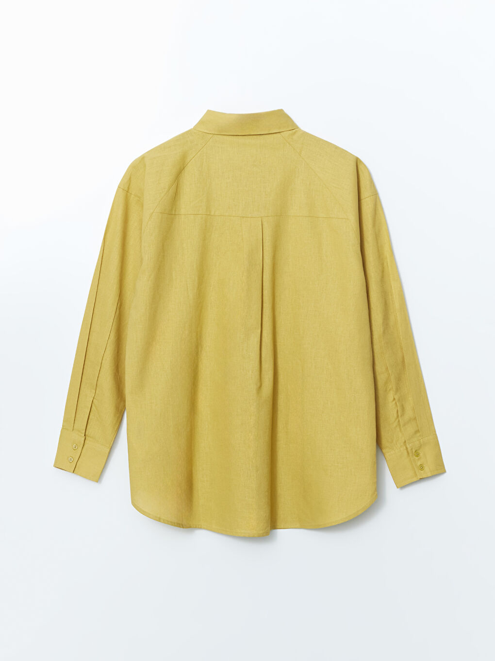 LCW Modest Oversize Keten Karışımlı Kadın Gömlek -S54730Z8-FZV