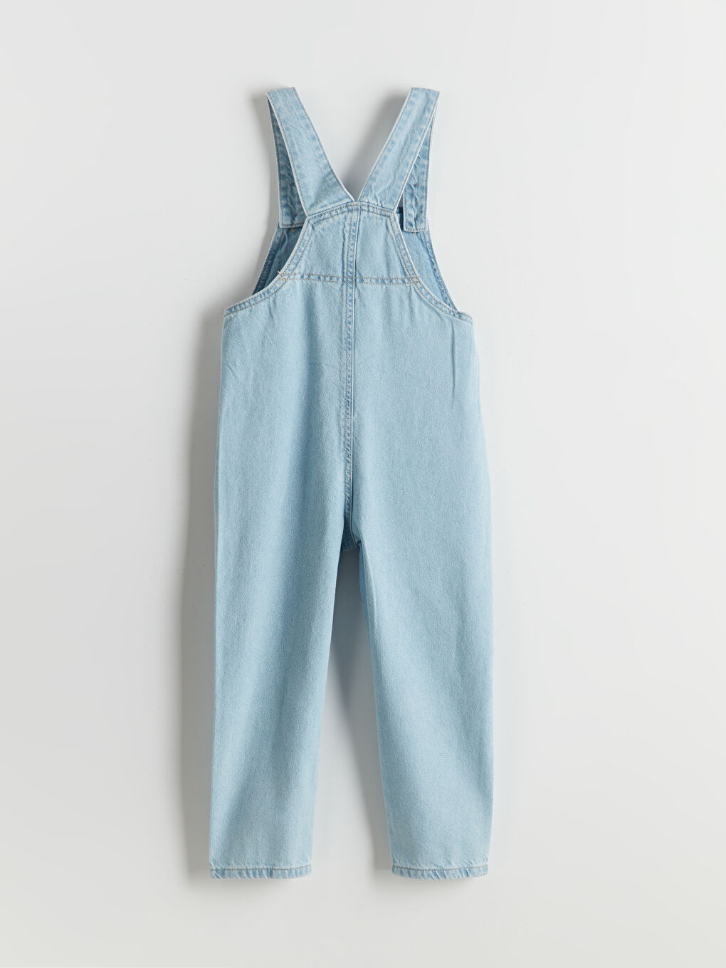 Square Neck Boy Jeans Overalls -S54785Z1-476