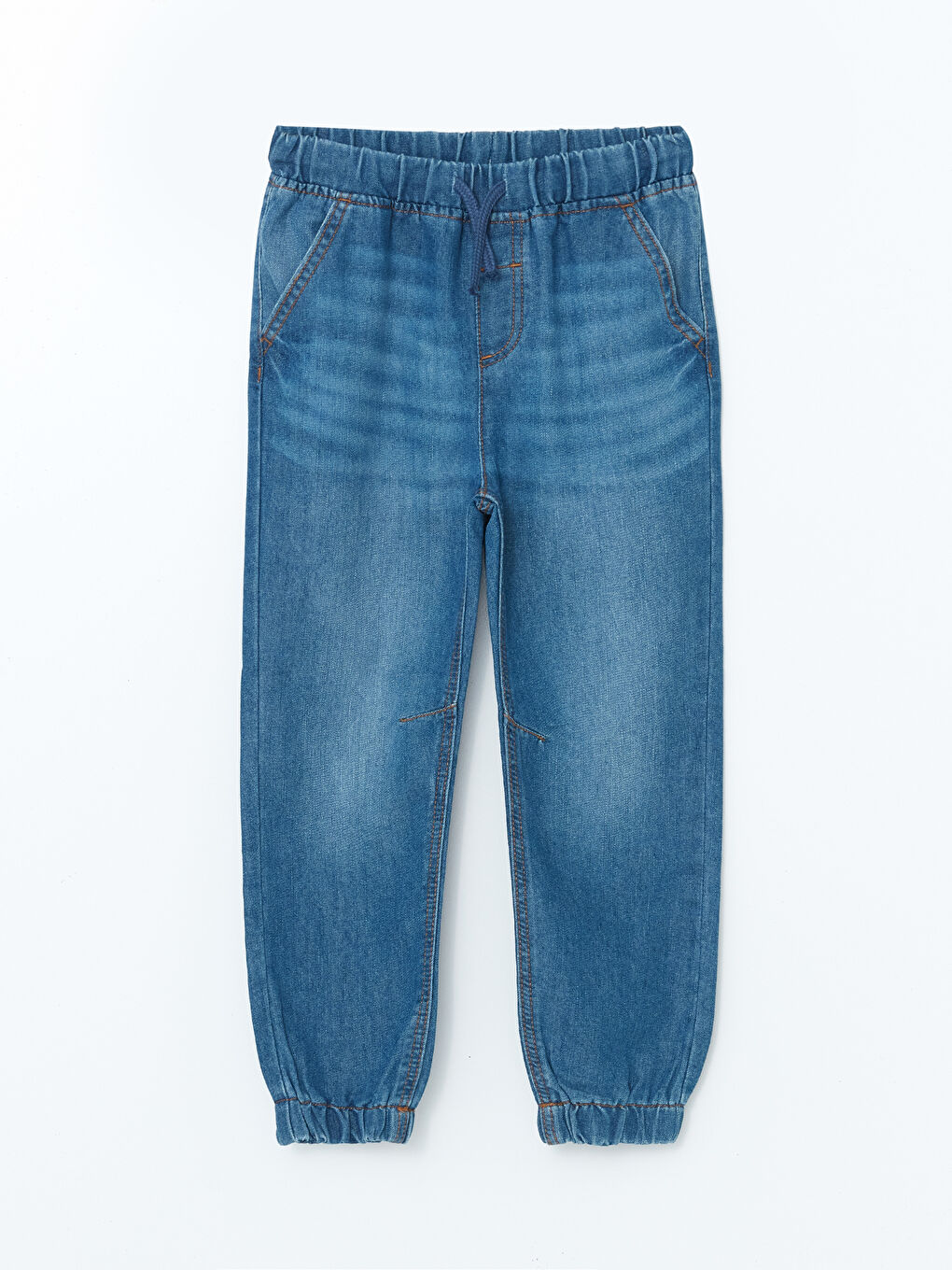Elastic Waist Boy Denim Trousers -S54786Z1-H45