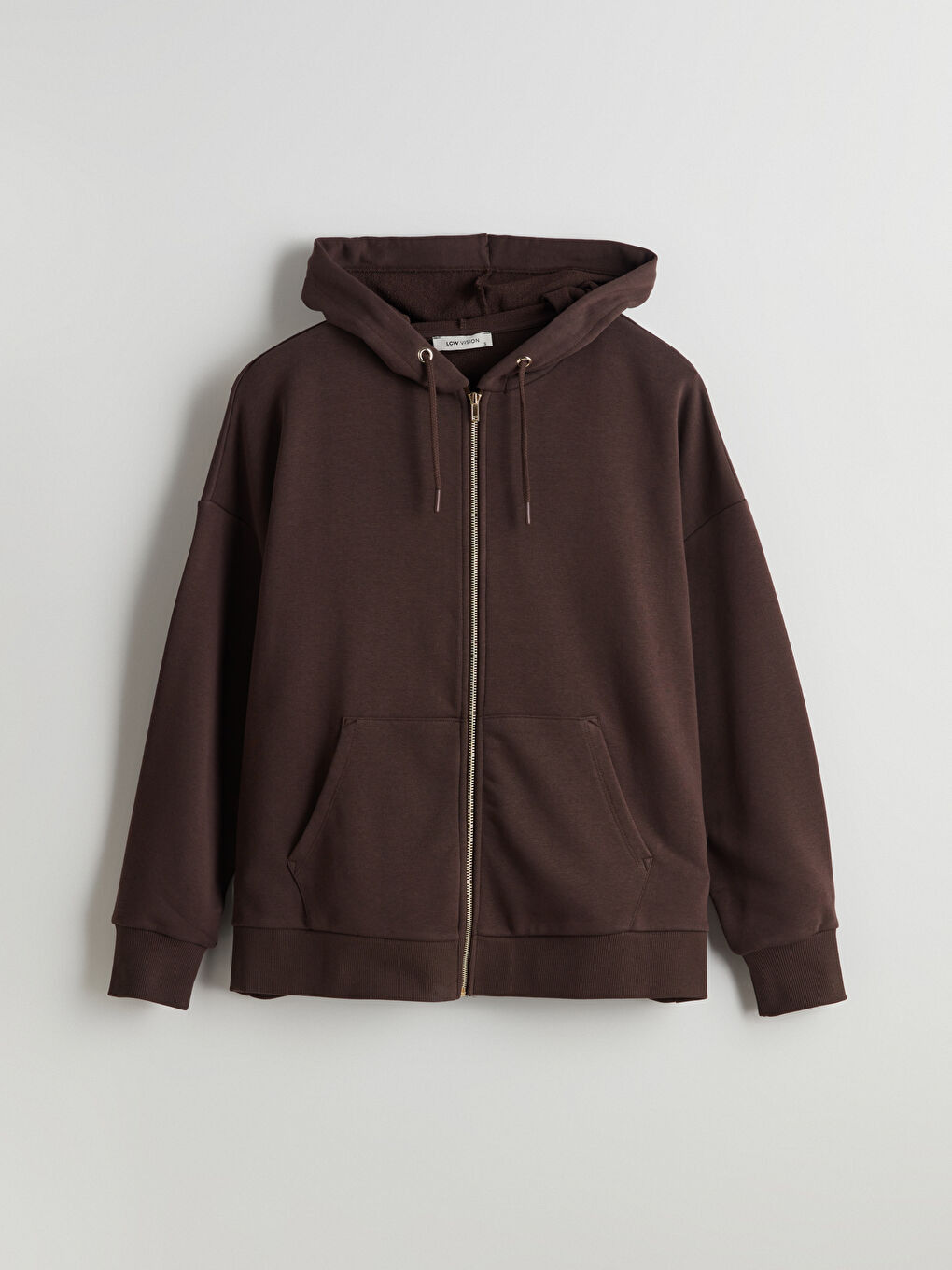 Hooded Oversized Women's Zip-Up Sweatshirt -S54802Z8-HSK