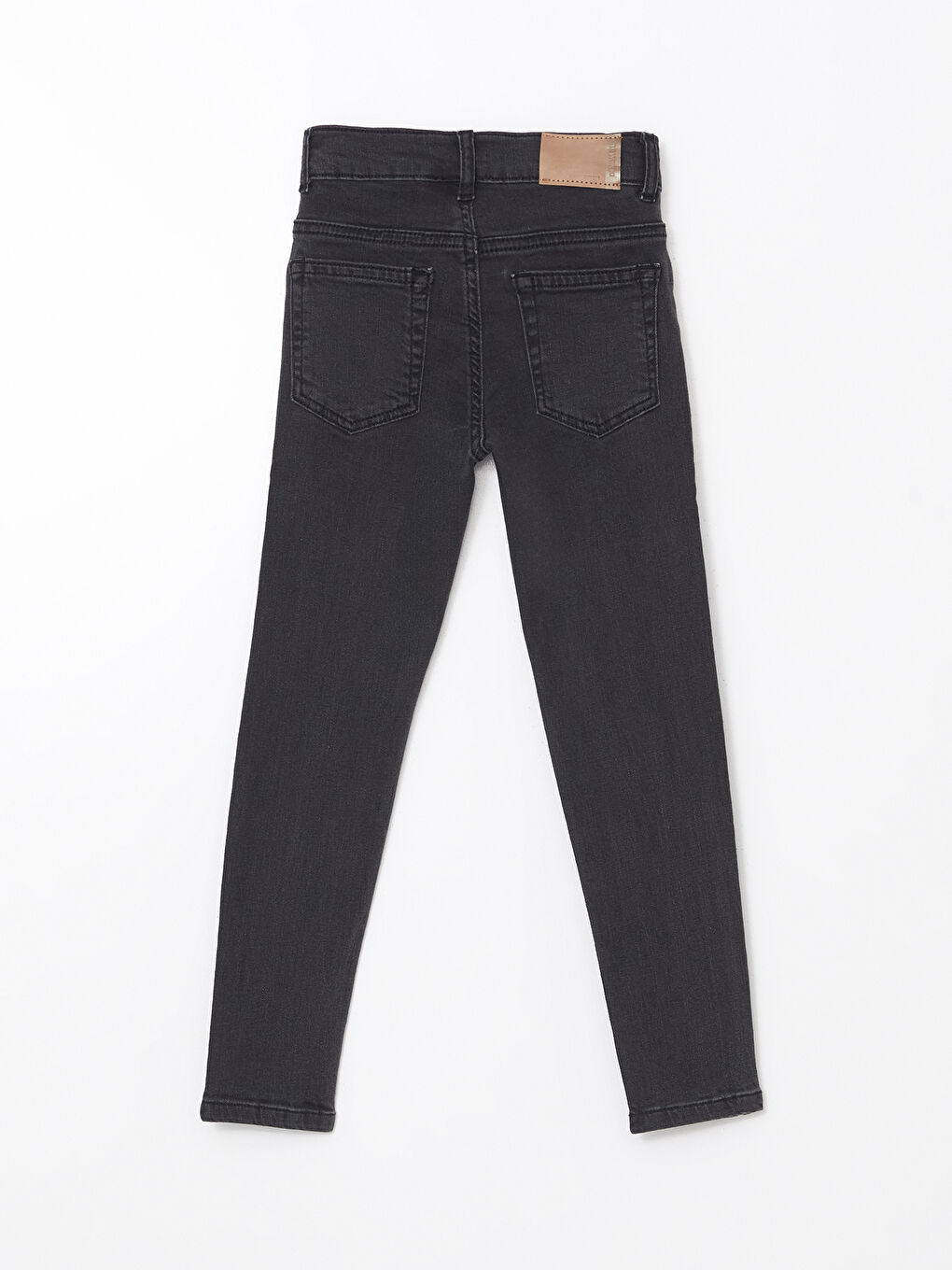 Adjustable Elastic Waist Boys' Jeans-1