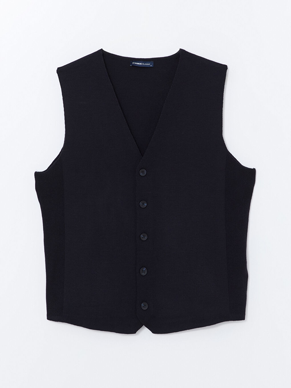 LCWAIKIKI Classic Regular Fit V Neck Men's Knitwear Waistcoat -S54824Z8-RFH