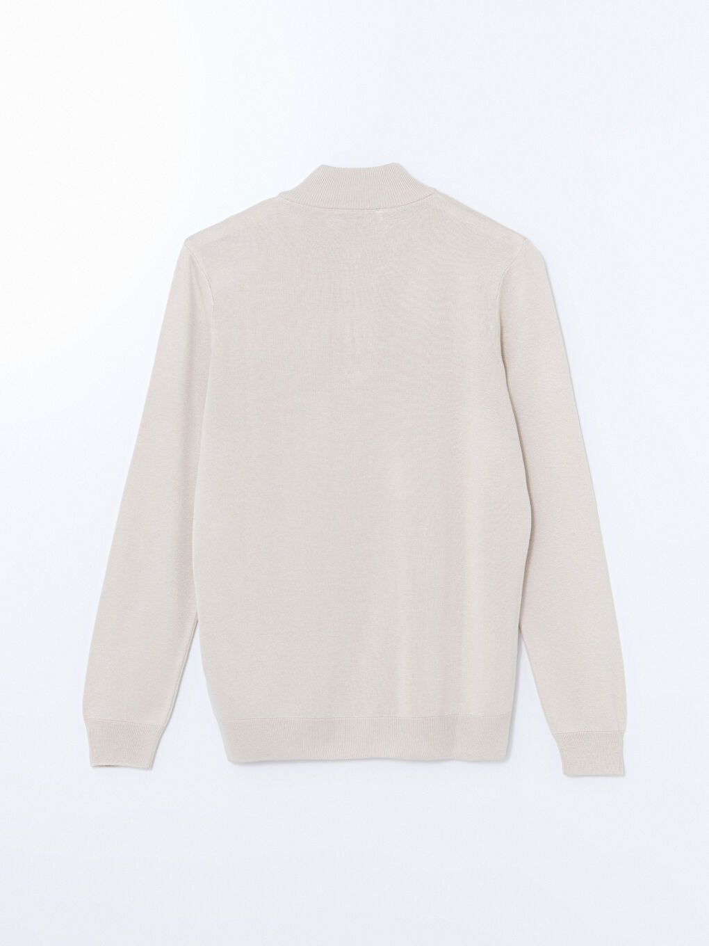 Turtle Neck Long Sleeve Men's Tricot Sweater -S54826Z8-DFH