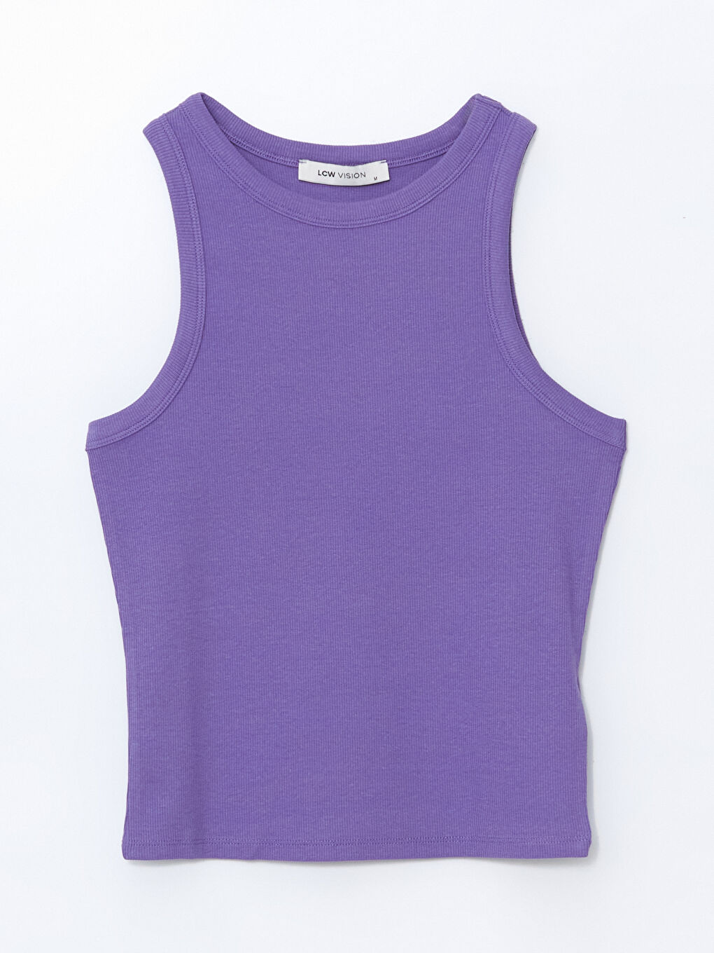 Crew Neck Women's Tank Top -S54840Z8-H4C