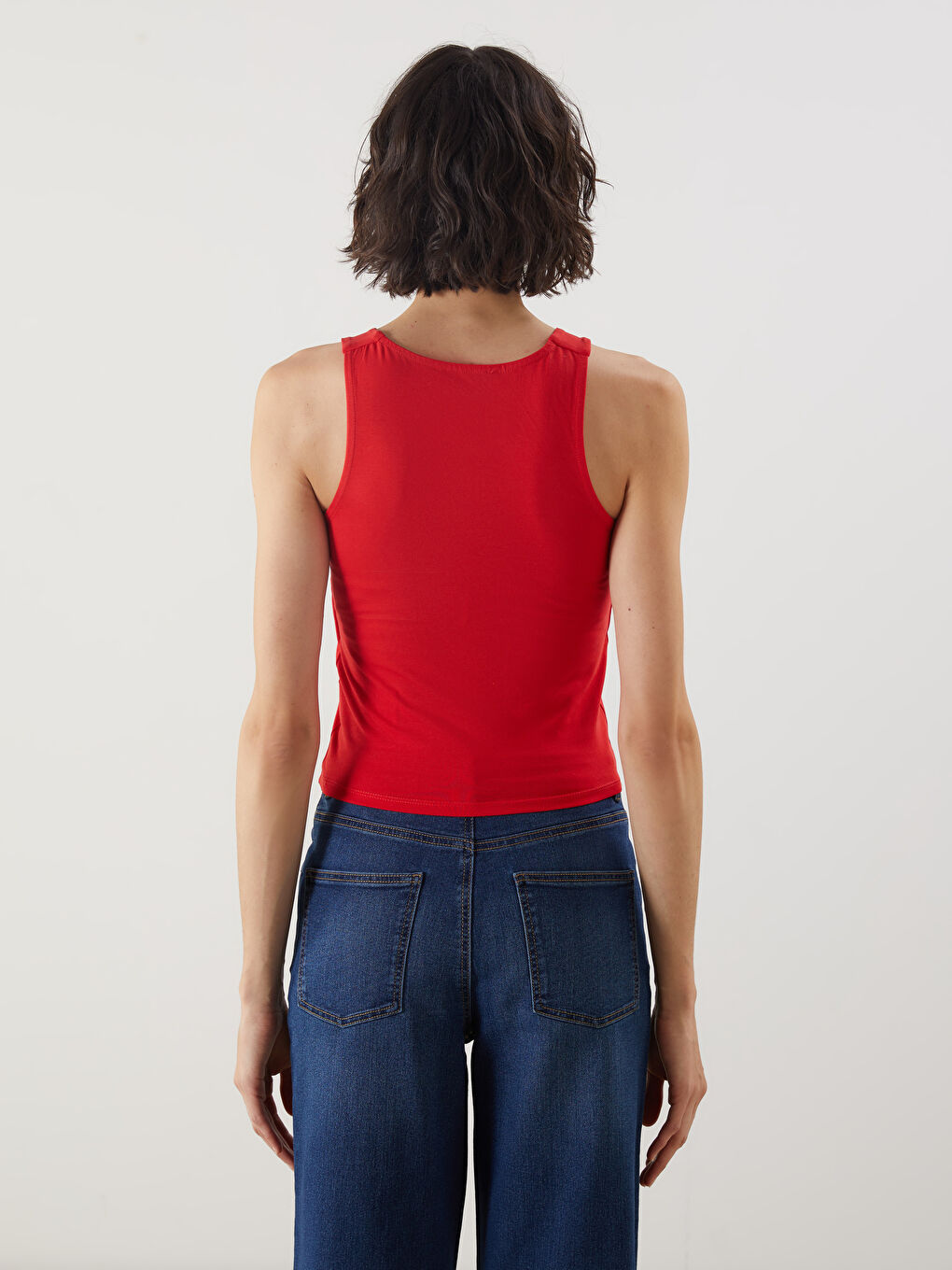LCW Vision Crew Neck Women's Tank Top -S54862Z8-GZX