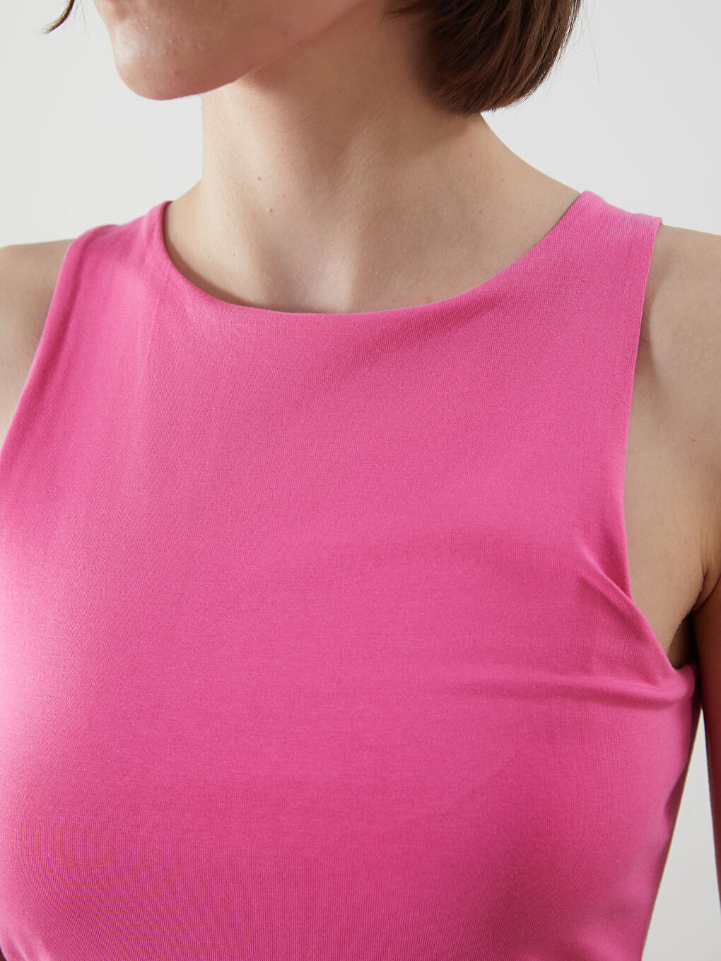LCW Vision Crew Neck Women's Tank Top -S54862Z8-GQW