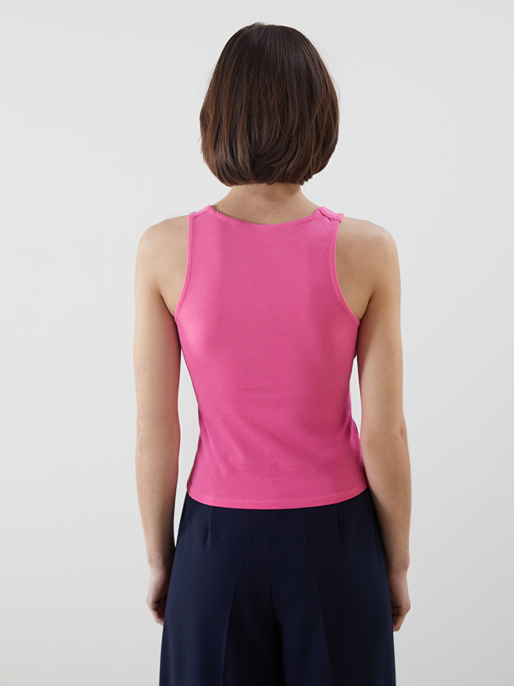 LCW Vision Crew Neck Women's Tank Top -S54862Z8-GQW
