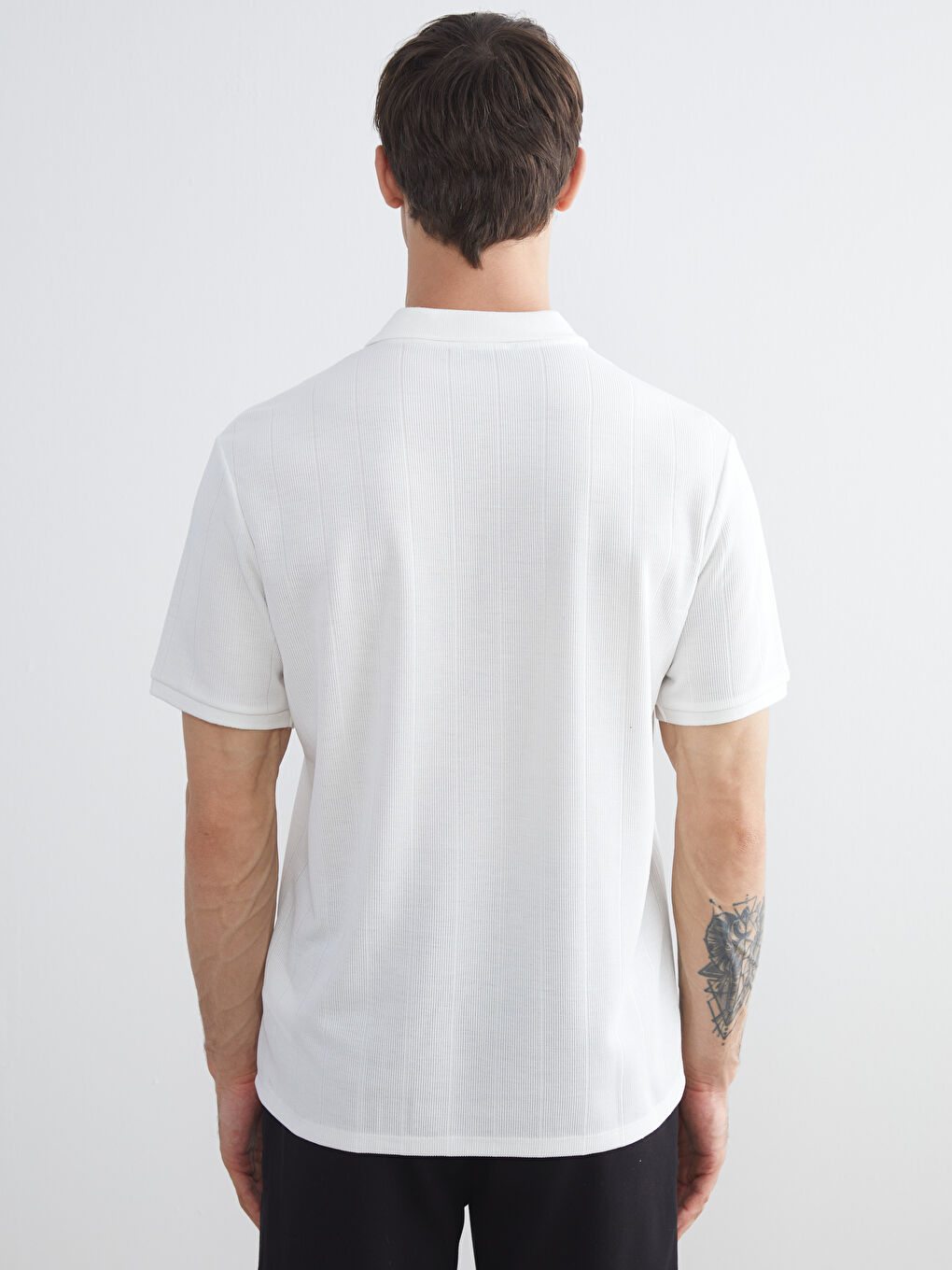LCW Vision Polo Neck Short Sleeve Men's T-Shirt -S54864Z8-R9J