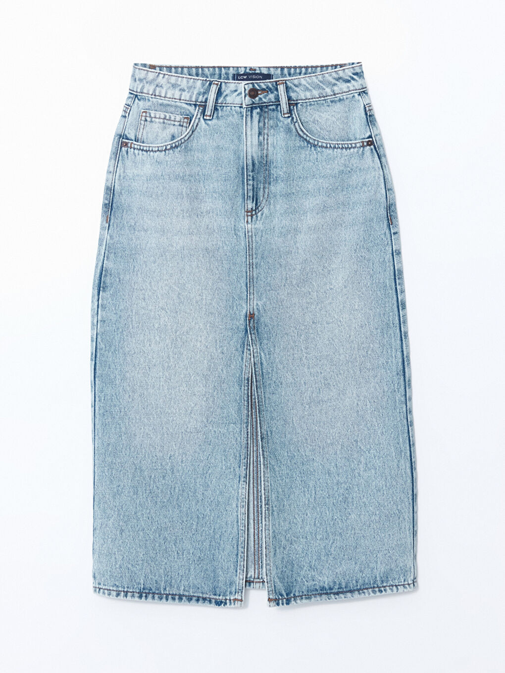 Regular Fit Women's Denim Skirt -S54881Z8-507