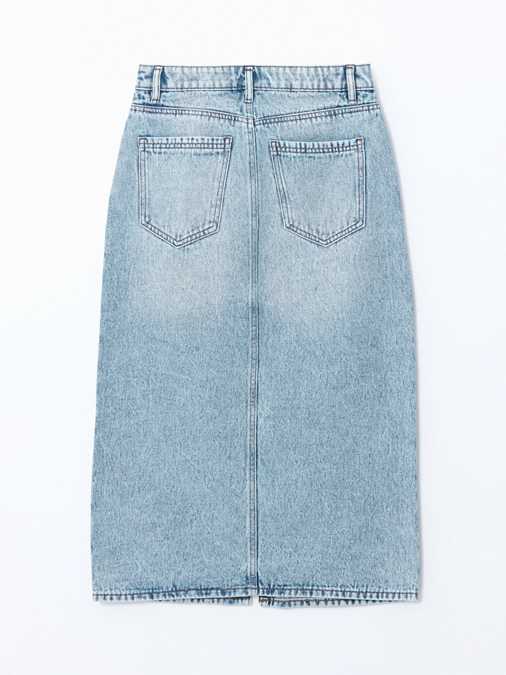 Regular Fit Women's Denim Skirt -S54881Z8-507