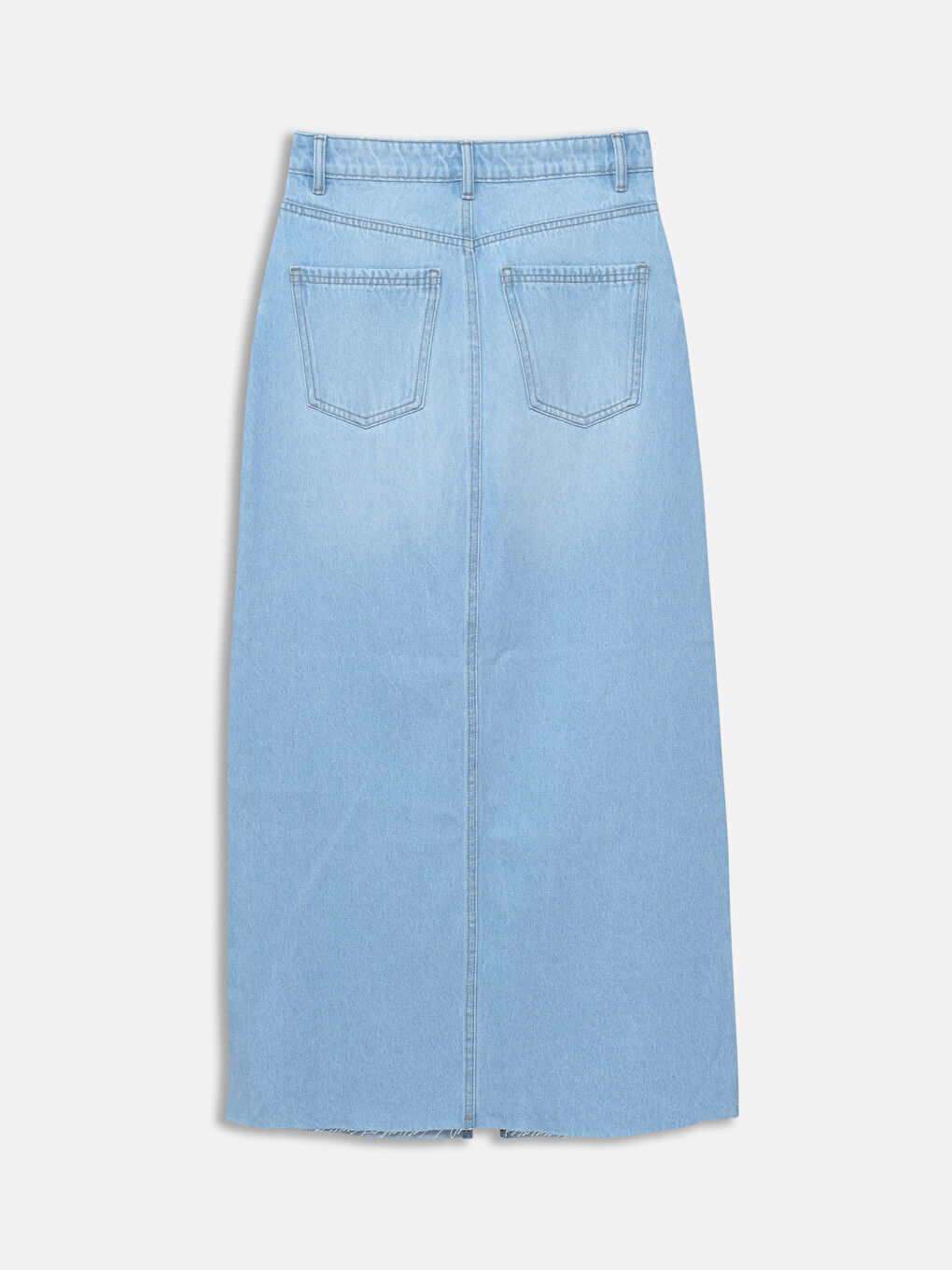 Regular Fit Women's Denim Skirt -S54884Z8-311