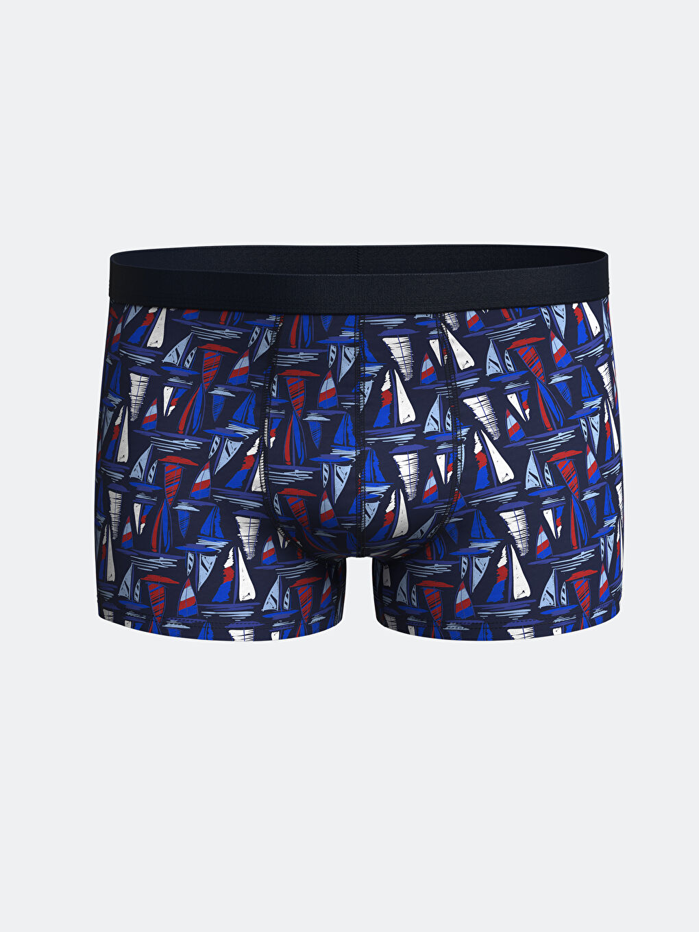 Lacivert Standart Kalıp Pamuklu Esnek Erkek Boxer