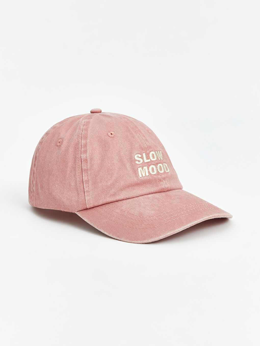 LCW ACCESSORIES Pembe Yazı Nakışlı Kadın Kep Şapka - 2