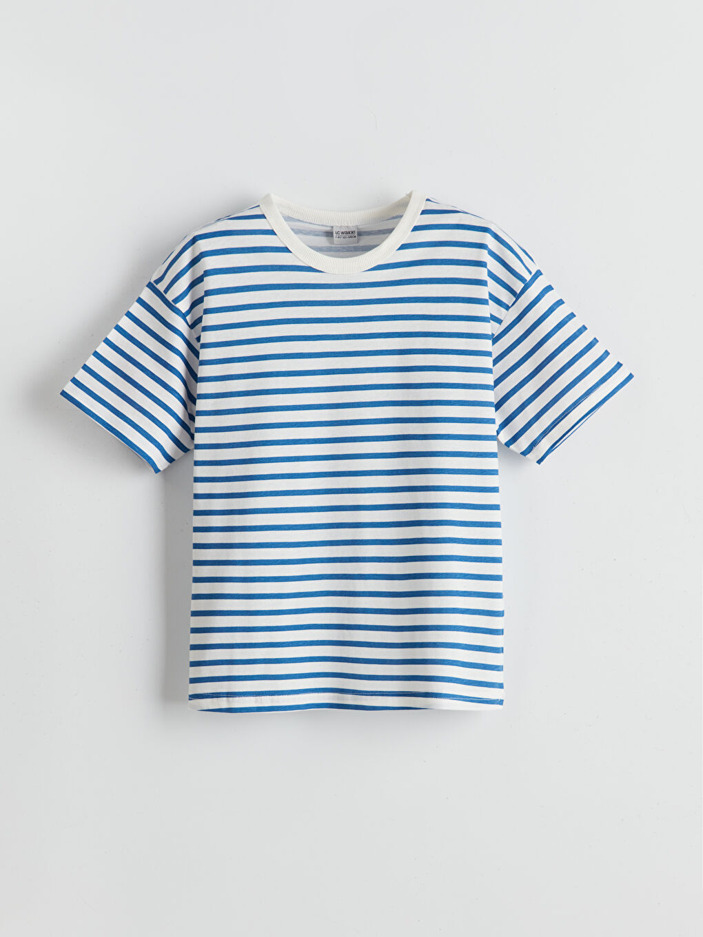 Crew Neck Striped Boys' T-Shirt -S54948Z4-LQQ