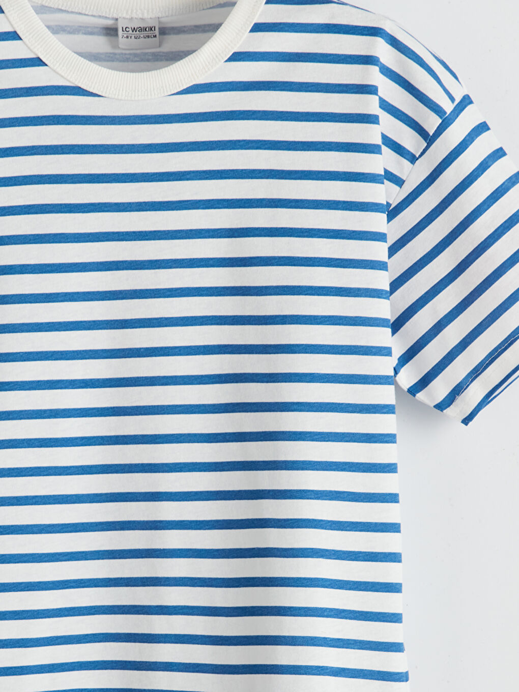 Crew Neck Striped Boys' T-Shirt -S54948Z4-LQQ