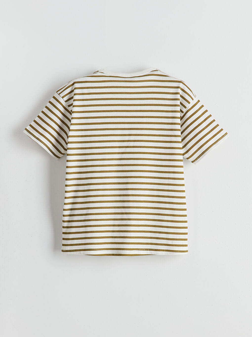 Crew Neck Striped Boys' T-Shirt -S54948Z4-LS6