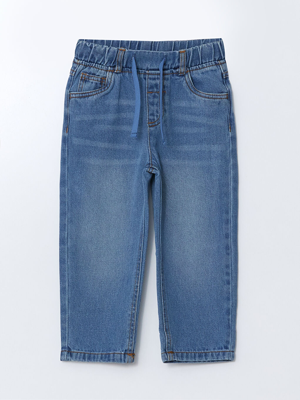 Elastic Waist Boy Denim Trousers -S54949Z1-H45
