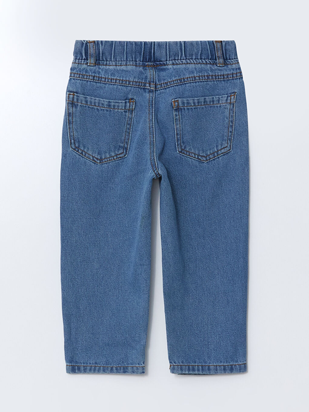 Elastic Waist Boy Denim Trousers -S54949Z1-H45