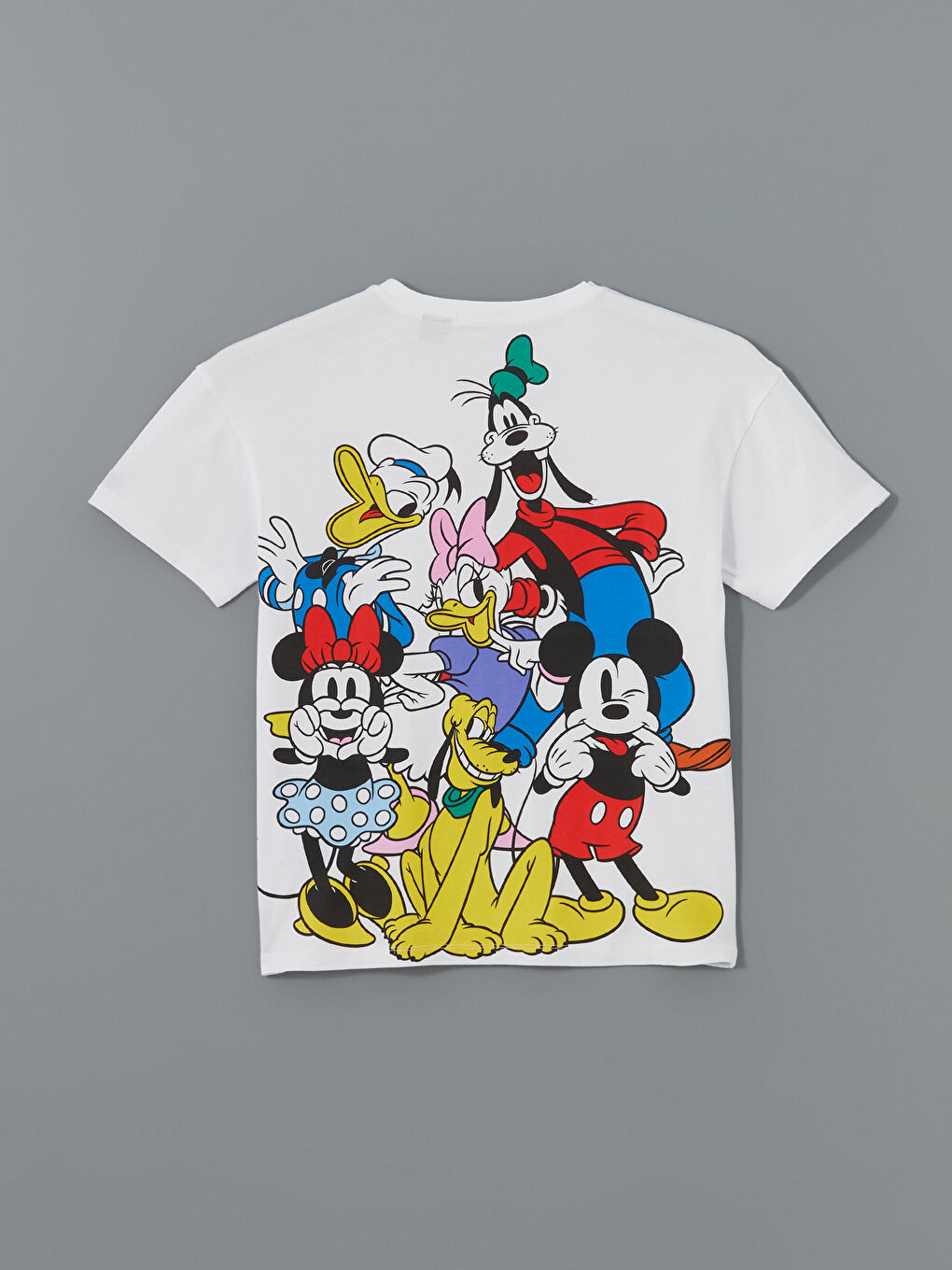 Ženska majica okruglog izreza sa štampom Mickey i prijatelji -S54968Z8-Q6K