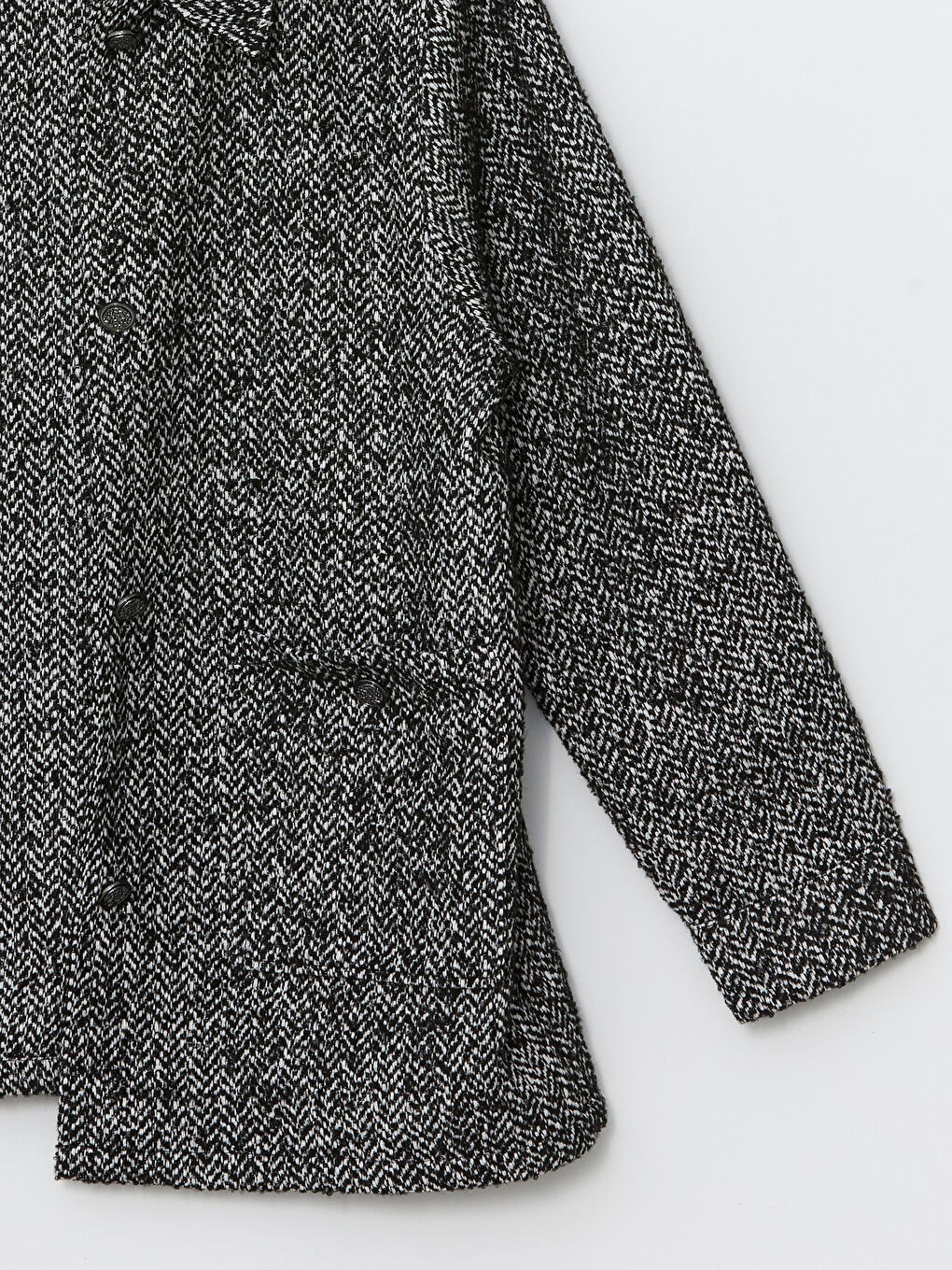 Shirt Collar Patterned Women's Jacket -S54996Z8-MHS
