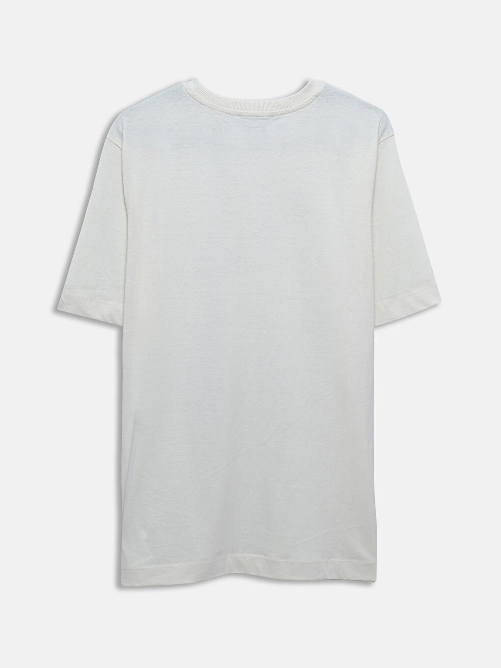 LCW Modest Rundhalsausschnitt Bedrucktes T-Shirt für Damen -S55069Z8-QVK