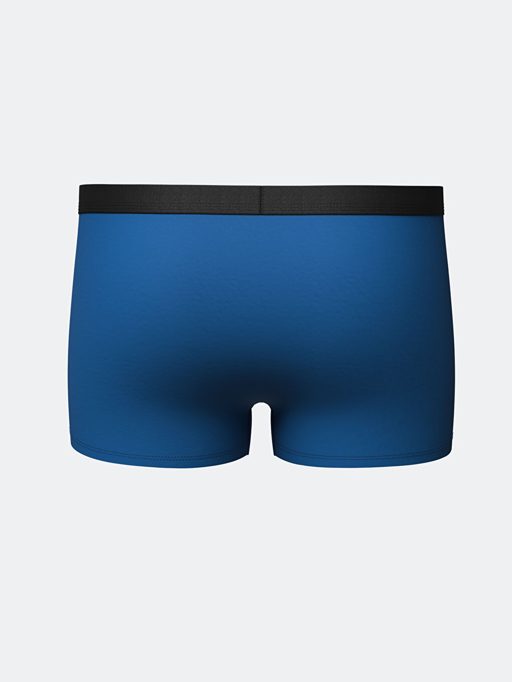 Mavi Standart Kalıp Pamuklu Esnek Erkek Boxer-1