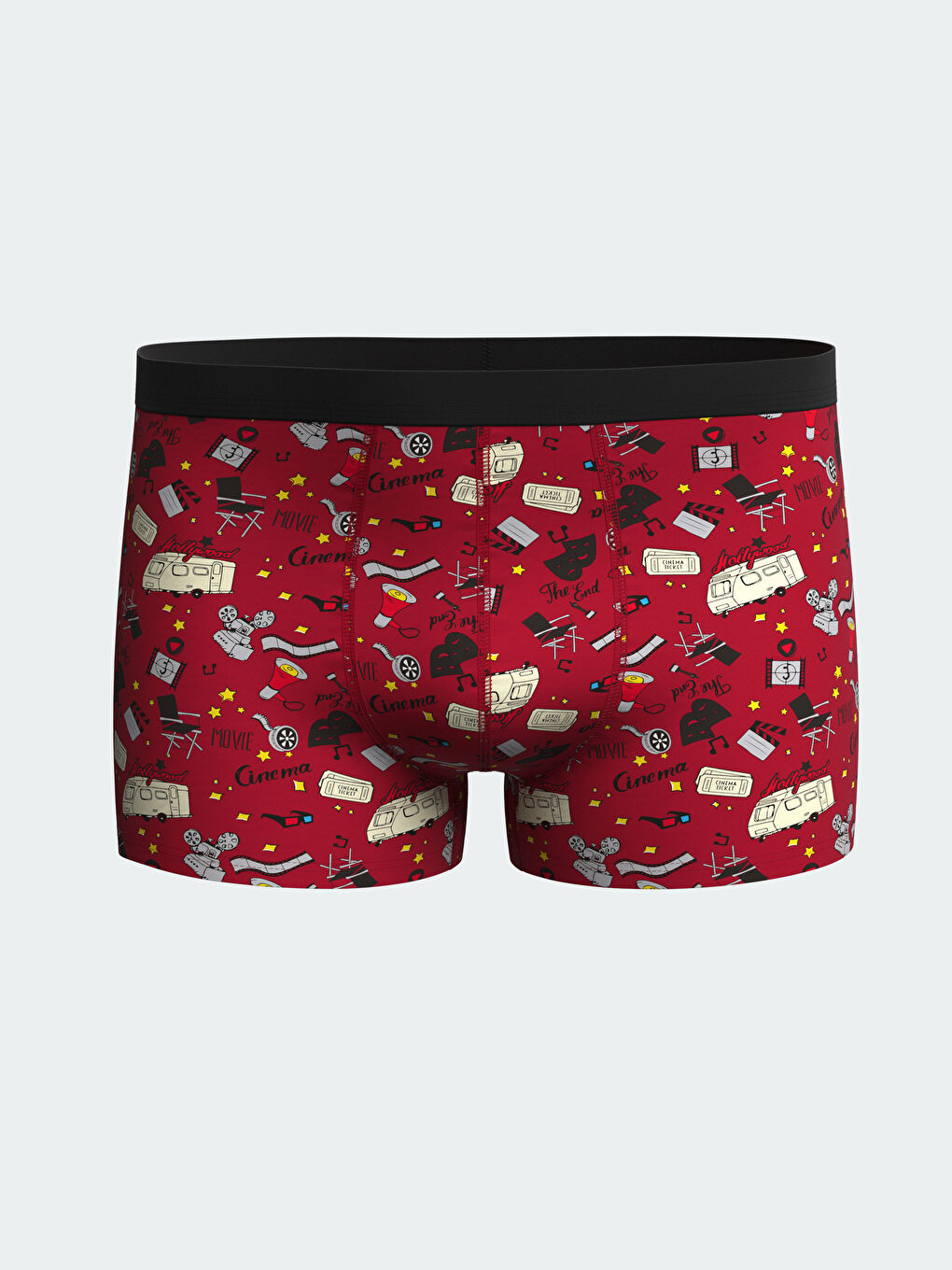 Standard Fit Cotton Flexible Men's Boxer 3-Piece -S55085Z8-LTQ