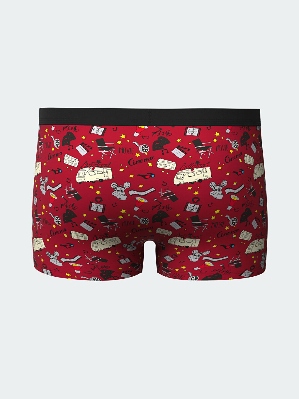 Standard Fit Cotton Flexible Men's Boxer 3-Piece -S55085Z8-LTQ