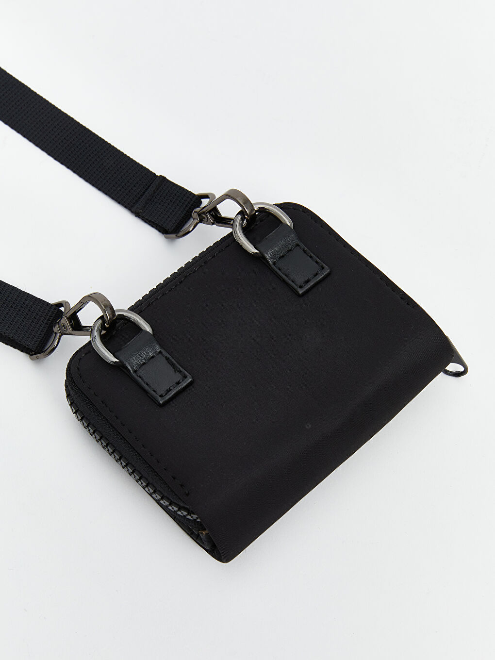 Leather-Look Men’S Wallet With Strap -S55133Z8-CVL